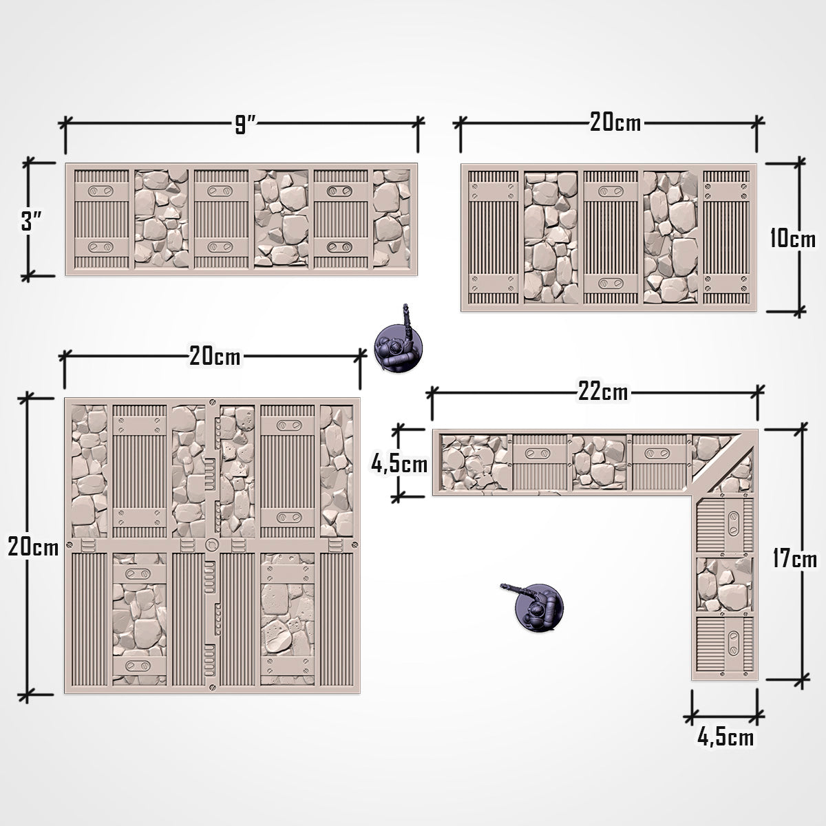 Txarli Factory - UKTC Cathedral Ruins (Full Set)