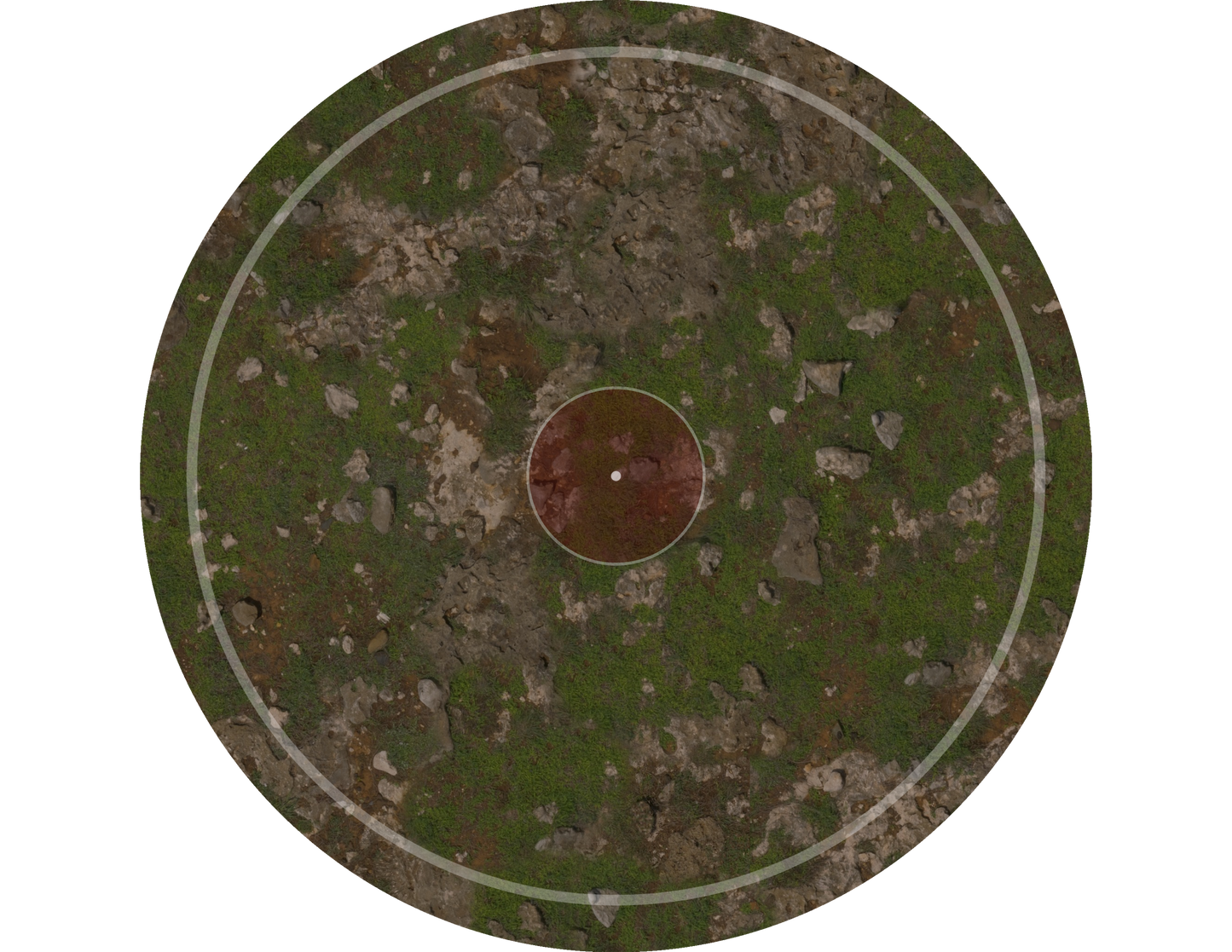 Objective Markers - Basic Grass & Rocks