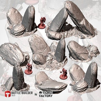 Txarli Factory - Rocky Scatter Terrain