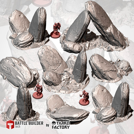 Txarli Factory - Rocky Scatter Terrain
