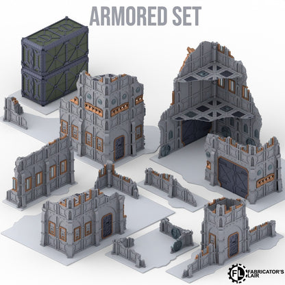 11th Edition Foldable terrain - Armored Set