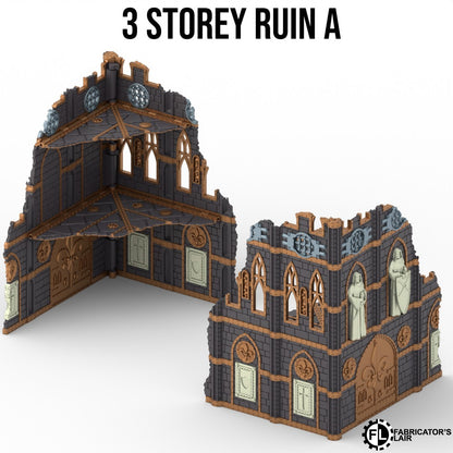 11th Edition Foldable terrain - Battle Nun Set