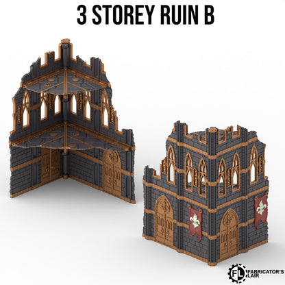 11th Edition Foldable terrain - Battle Nun Set