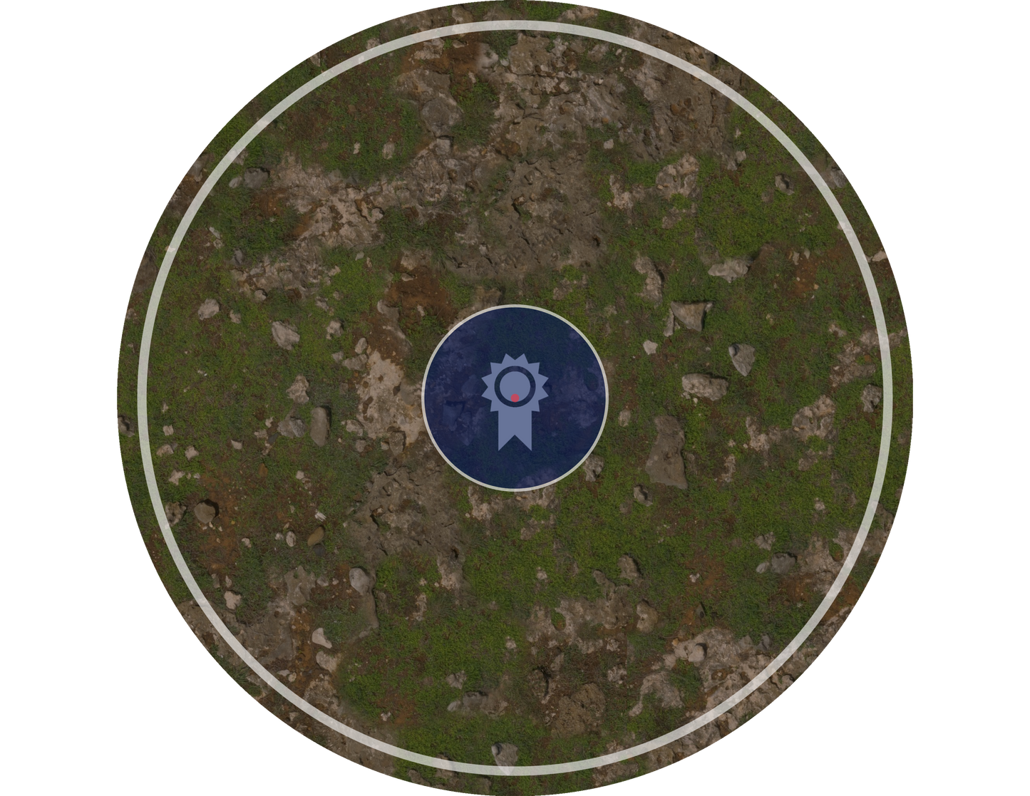 Objective Markers - Warmachine Steamroller 2025 Objective Set - Grass