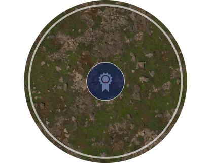 Objective Markers - Warmachine Steamroller 2025 Objective Set - Grass