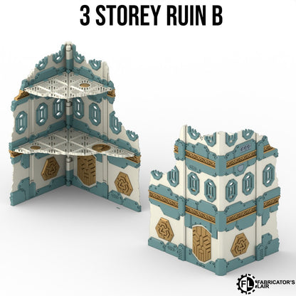 11th Edition Foldable terrain - Space Dwarf Set