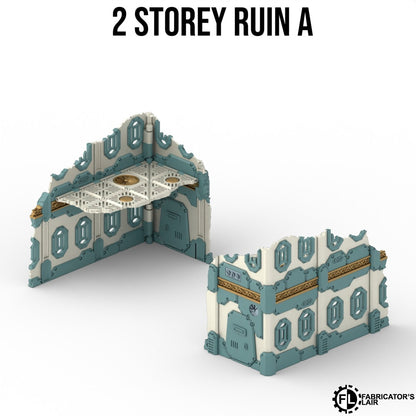 11th Edition Foldable terrain - Space Dwarf Set