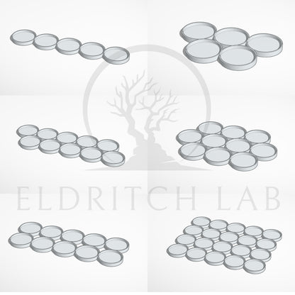 Round Movement Trays 40mm