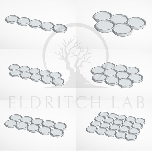 Round Movement Trays 25mm