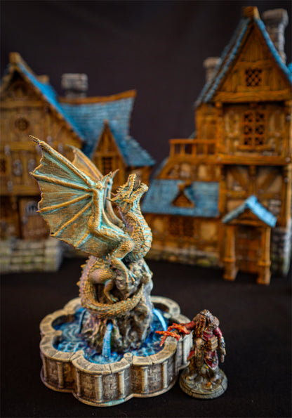 City of Tarok - Dragon Fountain