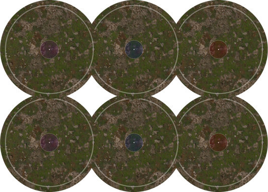 Objective Markers - Basic Grass & Rocks